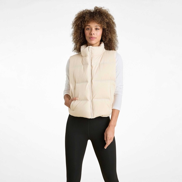 Nuuds Puffer Vest - Bone L - Picture 1 of 5